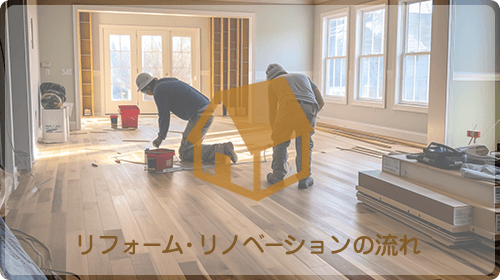 リフォーム・リノベーションの流れ